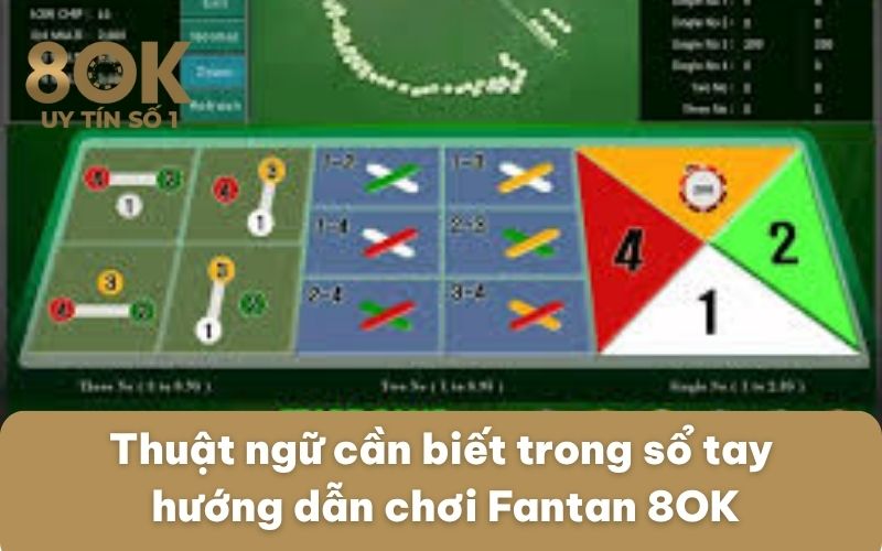 Thuật ngữ cần biết trong sổ tay hướng dẫn chơi Fantan 8OK